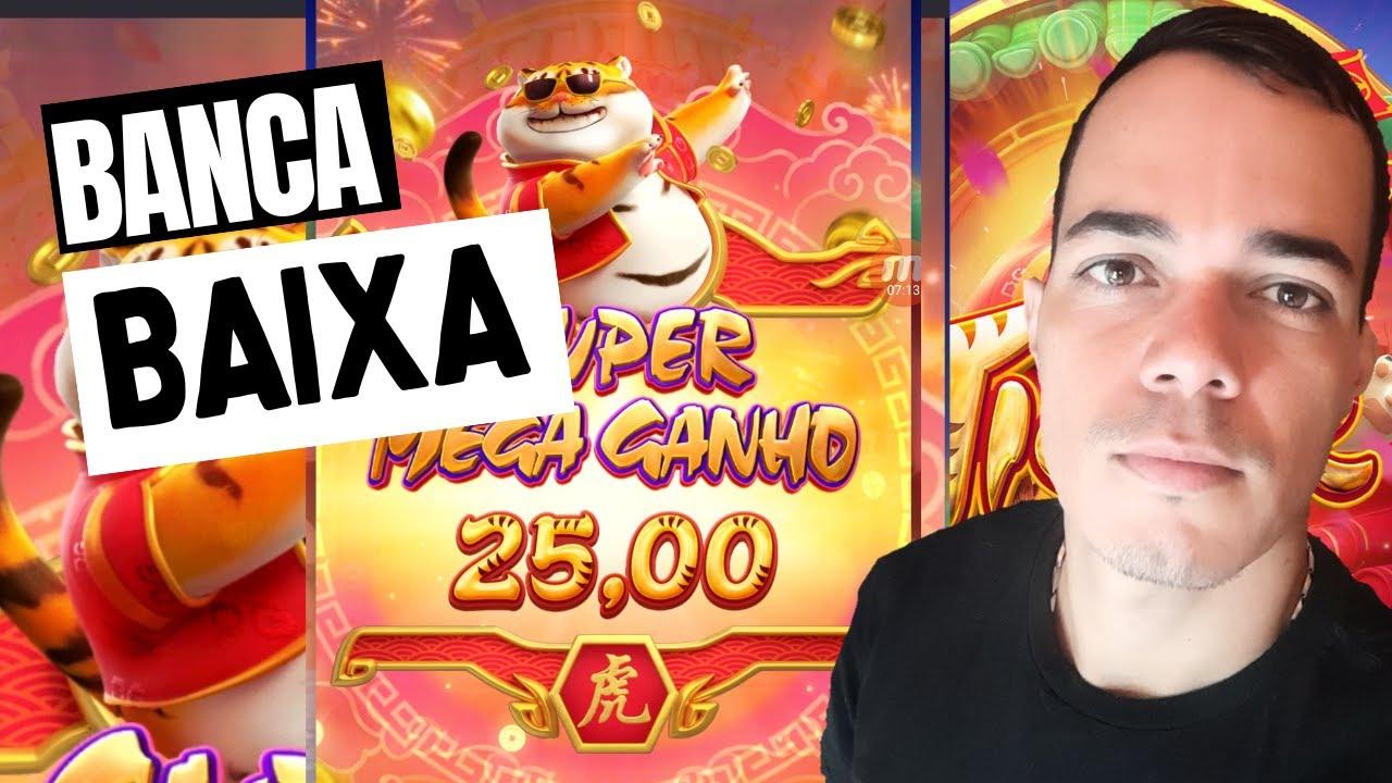 JOGANDO COM BANCA BAIXA NO FORTUNE TIGER GANHAR DINHEIRO 01.10.2023